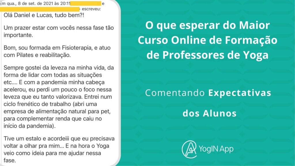 O que esperar de um Curso de Formação em Yoga